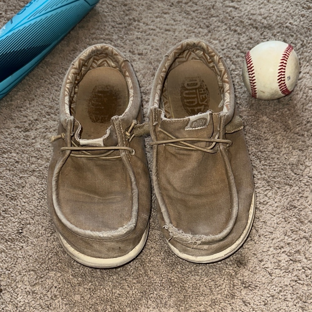 Hey Dude Kids Moccasins in Brown